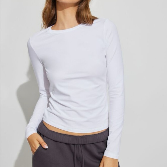 White Long Sleeve Fitted Shirt - Picture 1 of 3